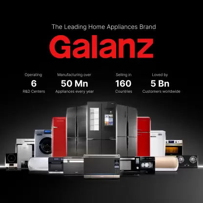 Galanz 7 kg Quick Wash Fully Automatic Front Load Washing Machine with In-built Heater Silver  (XQG70-F712DE)(OPEN BOX) Galanz 7 kg Quick Wash Fully Automatic Front Load Washing Machine with In-built Heater Silver  (XQG70-F712DE)(OPEN BOX)